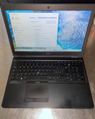 Pc portatile notebook dell E5550 i5 8gb ssd 200 gb