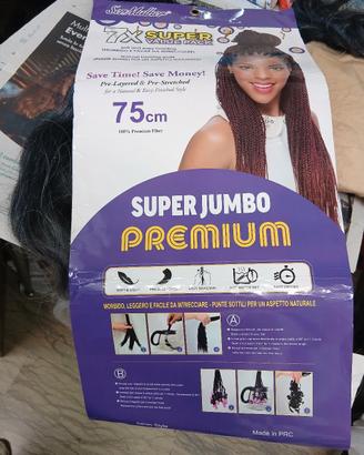 capelli finti super jumbo