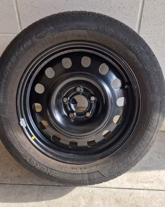 Gomma di scorta completa 205 60 R16  ruotino