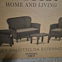 set da giardino 4 posti 