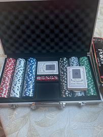 Valigia con occorrente poker