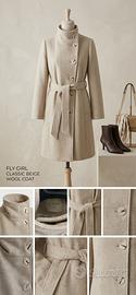 Cappotto beige
