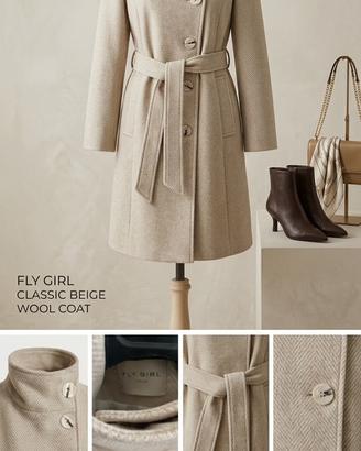 Cappotto beige