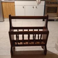 PORTA RIVISTE (E ALTRO!) IN LEGNO ANNI  70