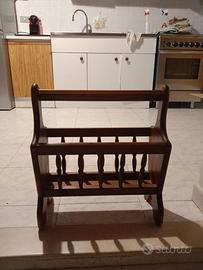 PORTA RIVISTE (E ALTRO!) IN LEGNO ANNI  70