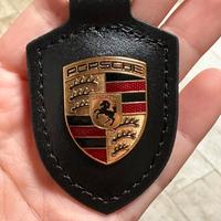 Portachiavi nero Porsche