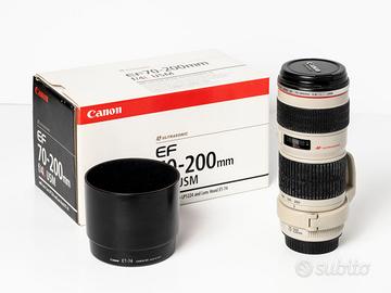 Obiettivo CANON 70-200 F4 L USM