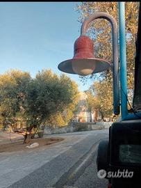 Lampione anni 70 per villa e giardino 