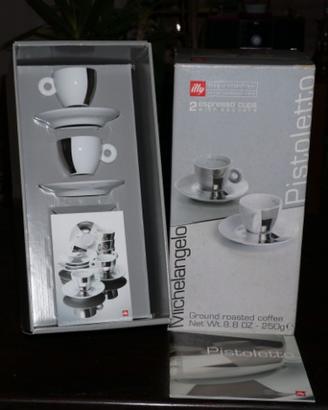 Illy collection specchi set a pistoletto 2002