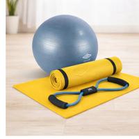 set fitness  Umbro composto palla-tappeto-elastico