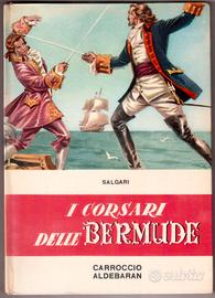 Salgari I corsari delle Bermude ill. Bagnoli raro