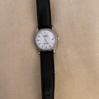 Orologio automatico 36mm acciao e pelle