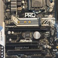 Scheda madre AS Rock B250-M pro 4