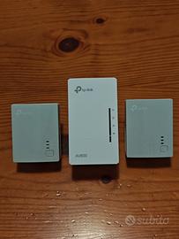 Powerline tp-link AV600 (1 AP e 2 cablati)