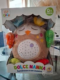 Peluche “Dolce Nanna” luminoso con suono – nuovo