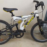 bicicletta bimbo biammortizzata 20