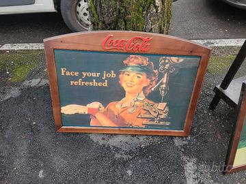 Insegne pubblicitarie Coca Cola