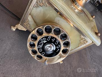 Telefono vintage pietra onice