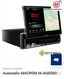Autoradio Macrom M-AN6560 come nuovo
