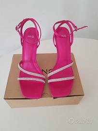 Sandali fucsia Mango