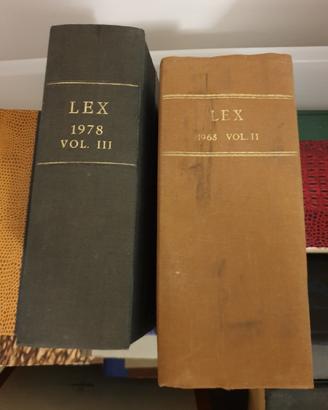 lex e bollettini