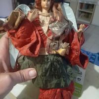 Angelo di carta pesta da collezione 