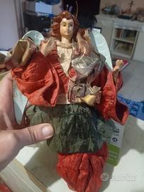 Angelo di carta pesta da collezione 