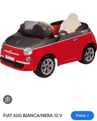 FIAT 500 RADIOCOMANDATA ROSSA GRIGIA