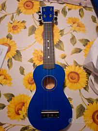 Ukulele con custodia