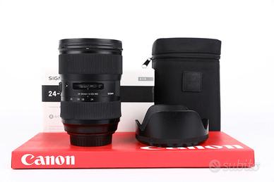 Sigma 24-35mm F2 DG HSM Art Canon USATO GARANTITO