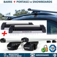 Barre Portatutto + Portasci per JEEP RENEGADE