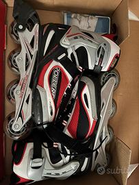 Rollerblade Spark 4.0 taglia 42  nero/rosso