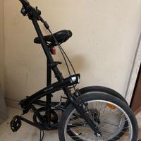 Bici pieghevole + catena