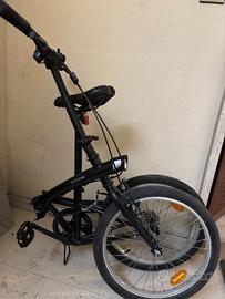 Bici pieghevole + catena