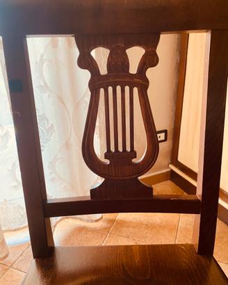 Sedie in legno