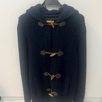 Cardigan cappuccio e alamari Conbipel