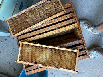 Melari vuoti e costruiti