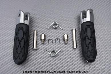 poggiapiedi pedane SUZUKI GSX8R / GSX8S 2023 2025