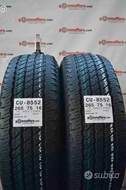 2 pneumatici nexen 265/75 r16 112s cu005136