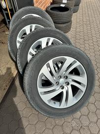 4 Cerchi range rover evoque 18 con gomme good year