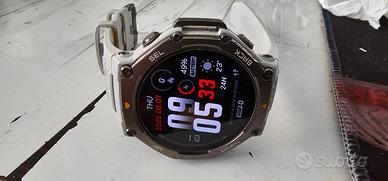 smart watch Amazfit  T rex 3 argento