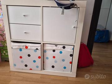 Mobile kallax 2x2 bianco