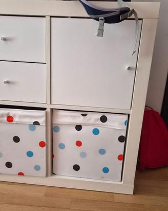 Mobile kallax 2x2 bianco