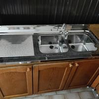 Lavandino cucina + componenti cucina 