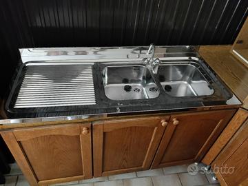 Lavandino cucina + componenti cucina 