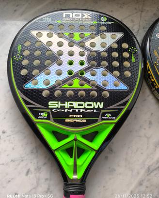 racchette padel professionali NOX