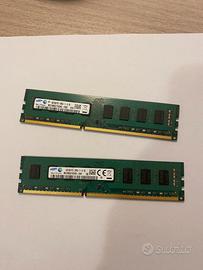 Lotto 4 moduli ram Pc fisso DDR3