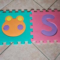 Tappeto puzzle bambin
