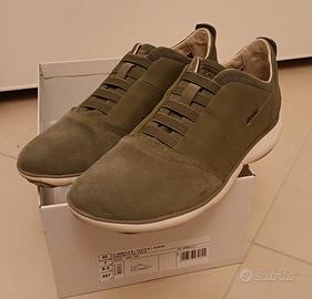 GEOX scarpe sneakers nebula uomo man verde