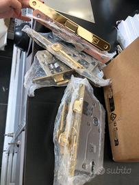 SERRATURE PATENT YALE BRONZO E OTTONE